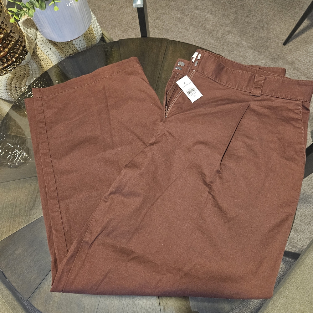 Ann Taylor Women's Weekend Pants in Rich Brown
